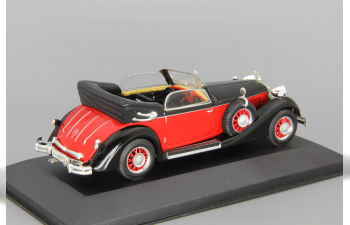 HORCH 853A Cabriolet (1938), red / black