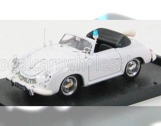 PORSCHE 356 Cabriolet Police Olandese 1952, White