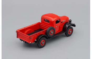 DODGE Power Wagon 1946, red