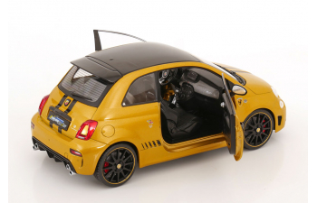 FIAT Nuova 500 Abarth 595 (2024),Yellow Met Black