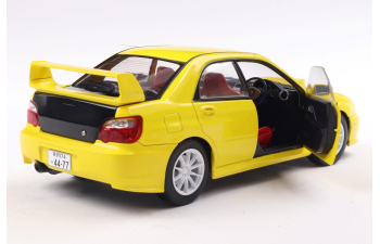 SUBARU Impreza WRX STi Streetfighters (2003), yellow black
