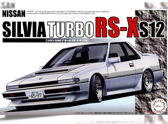 Сборная модель Nissan Silvia Turbo RS-X ( S12)