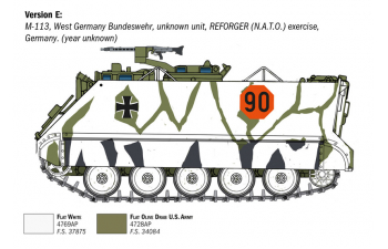 Сборная модель M113a1 Armoured Personnel Carrier Military 1945