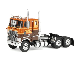 FORD COE 9000 Sleeper Tractor, Brown / Tan