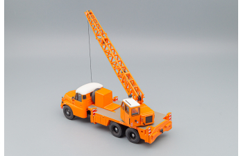 TATRA T148 crane truck, orange / white