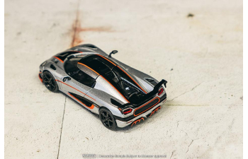 KOENIGSEGG Agera RS (2010), silver/black 