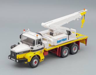 Berliet GBH 280 Crane Heavy Tow Truck, white / yellow