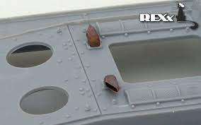 Выхлопные патрубки КВ-1 поздний, КВ-1с,85