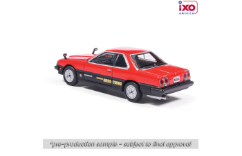 NISSAN Skyline 2000 RS-Turbo (R30) "Iron Mask" (1983), red / black
