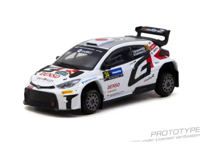 TOYOTA Yaris GR Rally2 #34 Yuki Yamamoto Rally Sweden (2024)
