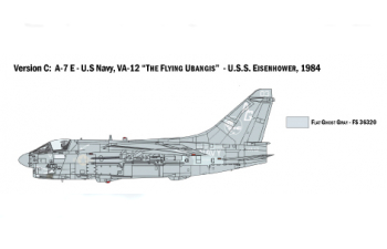 Сборная модель Американский штурмовик Ling-Temco-Vought A-7E Corsair II