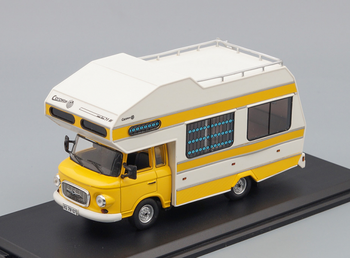 BARKAS B1000 "Wohnmobil" (1973), white & yellow