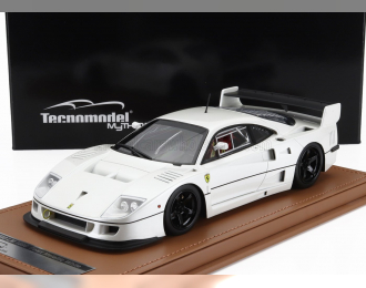 FERRARI F40 Lm Press Version (1996) - With 5 Spoke Black Rims, White Met