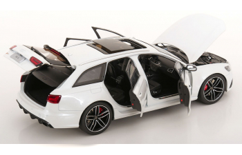 AUDI RS6 Avant, white metallic