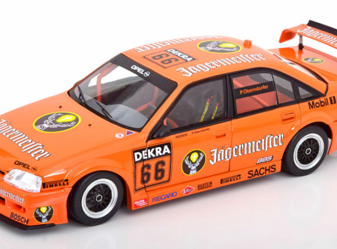 OPEL Omega Evo 500 Jagermeister Team Schubel N66 Season Dtm (1991) P.Oberndorfer, Orange
