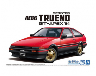Сборная модель Toyota Sprinter Trueno AE86 GT-APEX 84