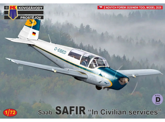 Сборная модель SAAB Safir „In civilian services“