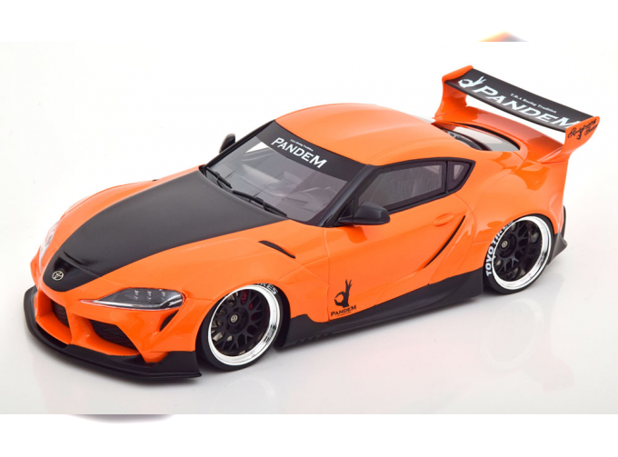 TOYOTA Pandem GR Supra V1.0, orange black