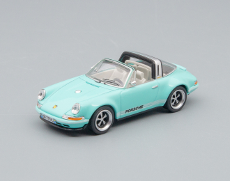 PORSCHE 964 Singer Targa, tiffany blue