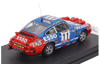 PORSCHE 911 Sc (night Version) №11 Rally Tour De Corse (1980) Francis Vincent - Willy Huret, Blue Red