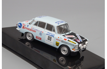 МОСКВИЧ 412 #88 "Avtoexport" Бубнов/Печенкин 37 место Ралли 1000 озер 1973