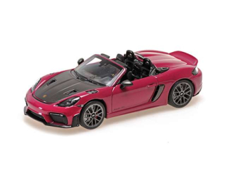 PORSCHE Spyder RS (2023), rubystar with weissach package