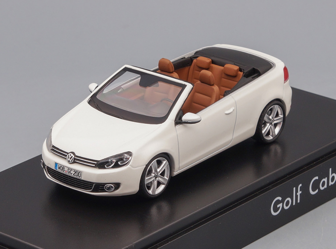 VOLKSWAGEN Golf VI Cabriolet (2012), white metallic