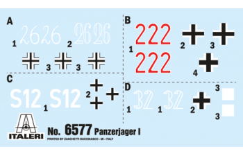 Сборная модель Panzerjager I