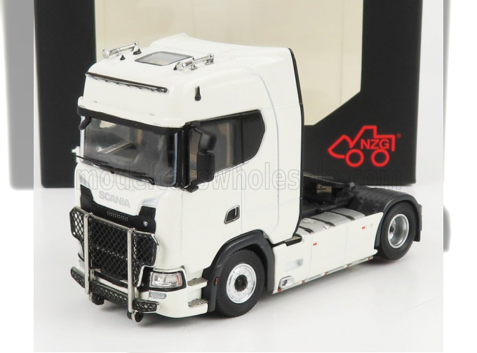 SCANIA S730 V8 Tractor Truck 2-assi (2017), White