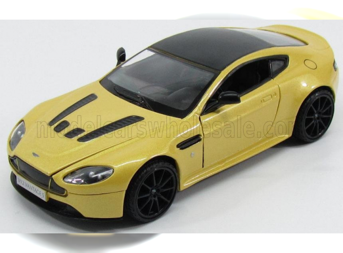 ASTON MARTIN V12 Vantage S (2010), Yellow Met