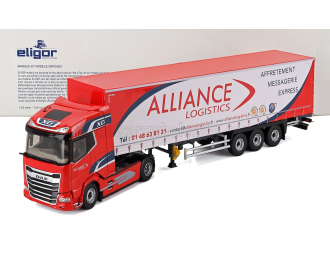 DAF Xg Truck Telonato Alliance Transports (2021), Red White