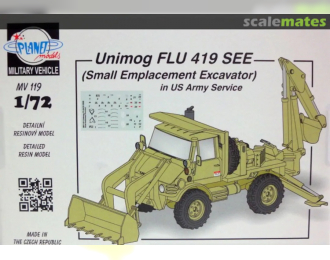 Сборная модель Unimog FLU 419 SEE US Army