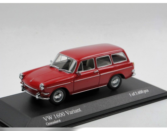 VOLKSWAGEN 1600 Variant (1966), red