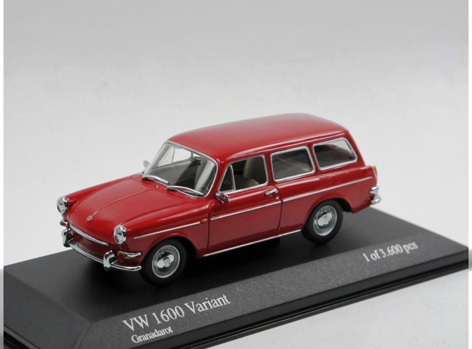 VOLKSWAGEN 1600 Variant (1966), red