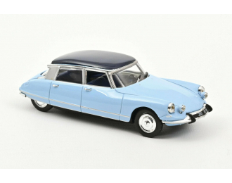 CITROEN DS 21 Pallas 1967 Monte Carlo Blue/Orient Blue Roof