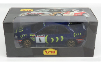 SUBARU Impreza 555 Colin McRae №4, синий с желтым