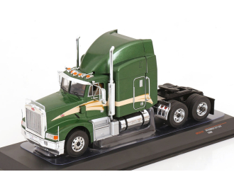 PETERBILT 377 A/e Tractor Truck 3-assi (1998), Dark Green Met