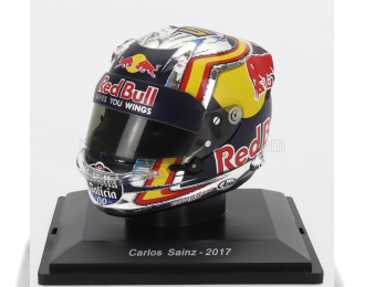 HELMET F1 Casco - Toro RossoStr12 Renault N55 Season (2017) Carlos Sainz Jr., Blue Yellow White