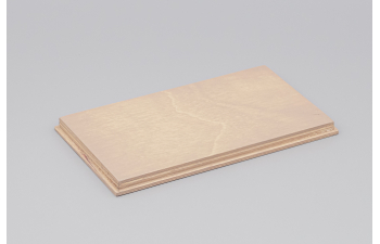 Бокс с деревянным подиумом Латте