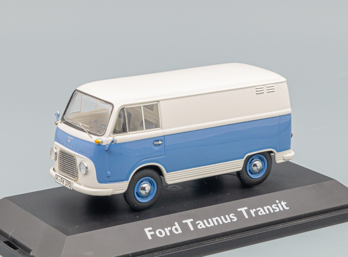 FORD Taunus Transit Kastenwagen, white / blue