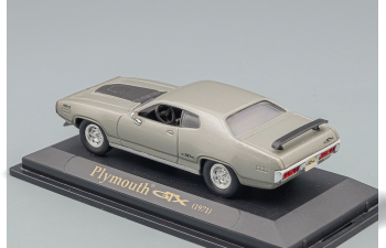 PLYMOUTH GTX (1971), Road Signature 1:43, grey