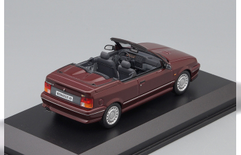 RENAULT 19 convertible phase1 1990, Dark Red