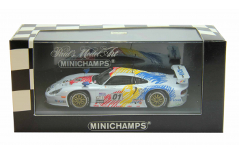 PORSCHE 911 GT1 #01 2-nd Daytona Team Rohr (1998), white