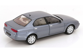 ALFA ROMEO 166 2.4 Jtd (with Decals Comando Esercito Italiano E Civile) (1998) – (lampeggiante Applicabile Con Biadesivo - Flashing Light With Double-sided Tape), Nettuno Grey Met