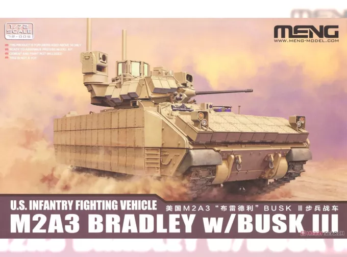 Сборная модель Бронированная машина M2A3 Bradley с BUSK III