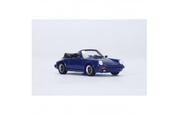 PORSCHE 911 3.2 Cabriolet (1989), blue