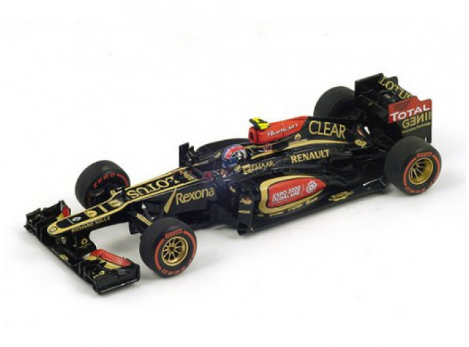 LOTUS E21 2nd Place US GP 2013R. Grosjean, black