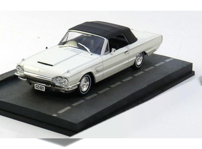 FORD Thunderbird James Bond Thunderball, white black