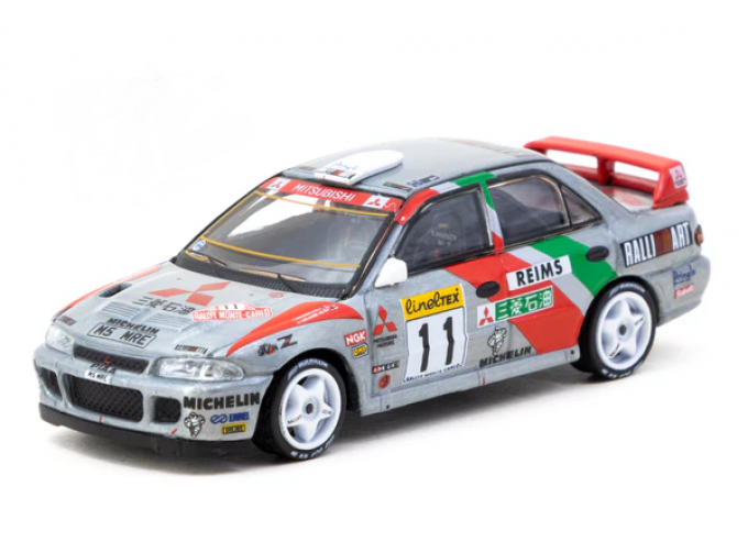 MITSUBISHIi Lancer Evolution II T. Mäkinen №11 / S. Harjanne (1995)