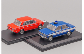 Набор из 2 моделей ВАЗ-2103 "Жигули" (1972-1973) и LADA 1300 Verejna Bezpecnost